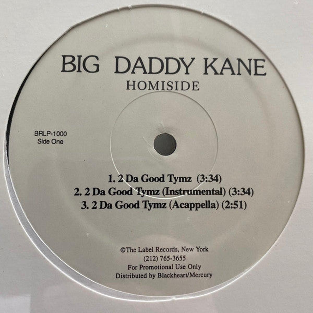 Big Daddy Kane - 2 Da Good Tymz (VG+)