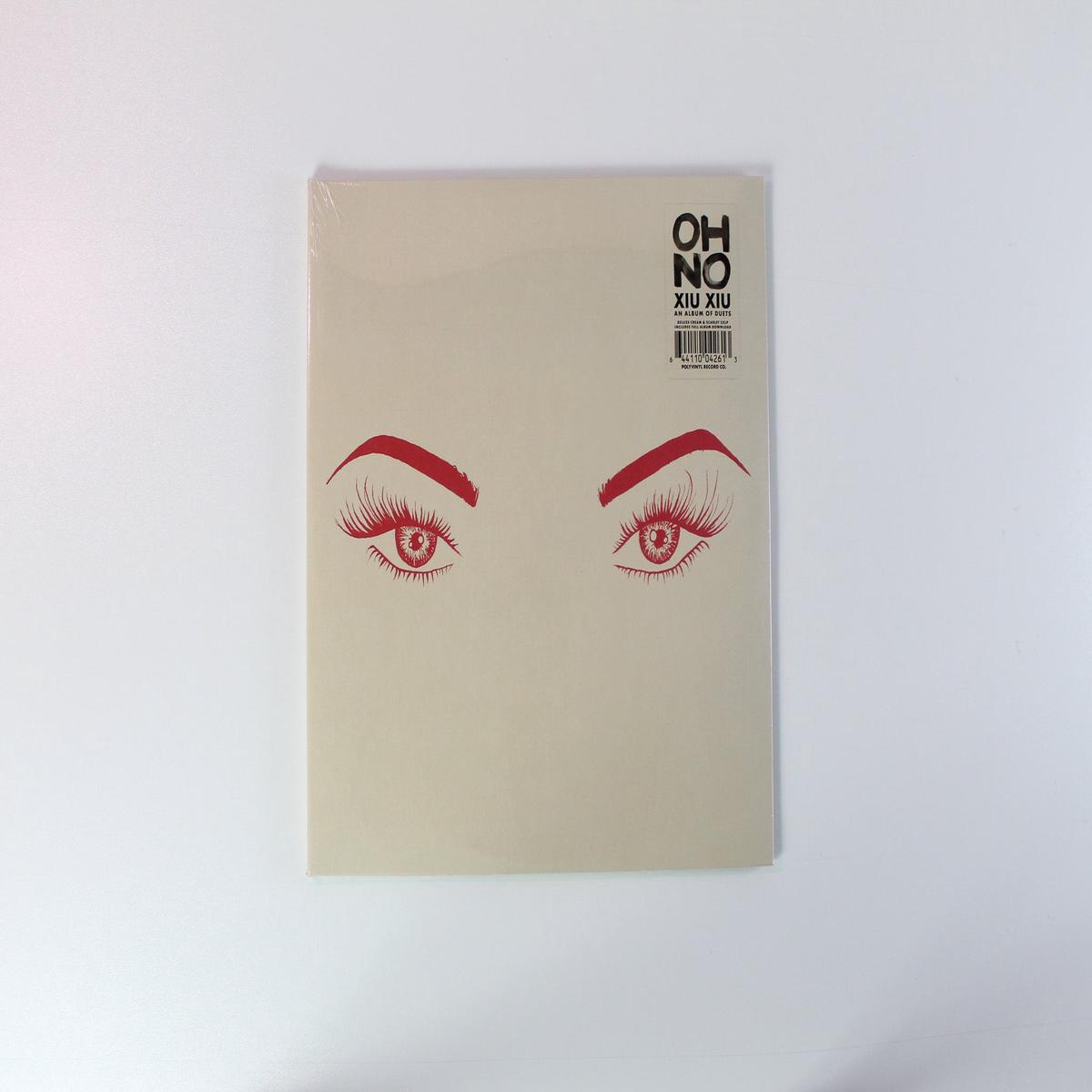 Xiu Xiu - Oh No on Polyvinyl Record Company - Cream Red Vinyl Sealed