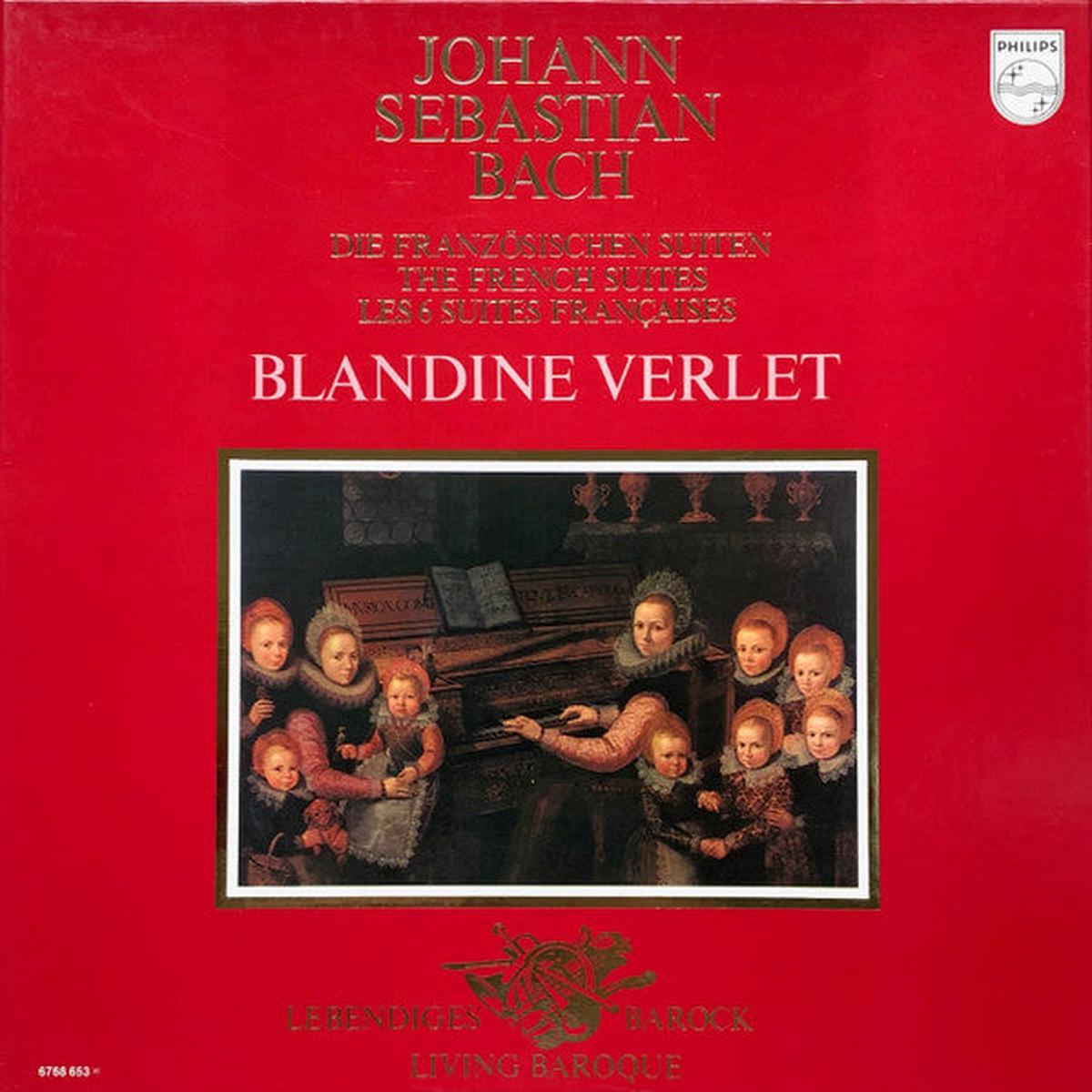 Bach / Blandine Verlet  Die Franzsischen Suiten = The French Suites (2LP)