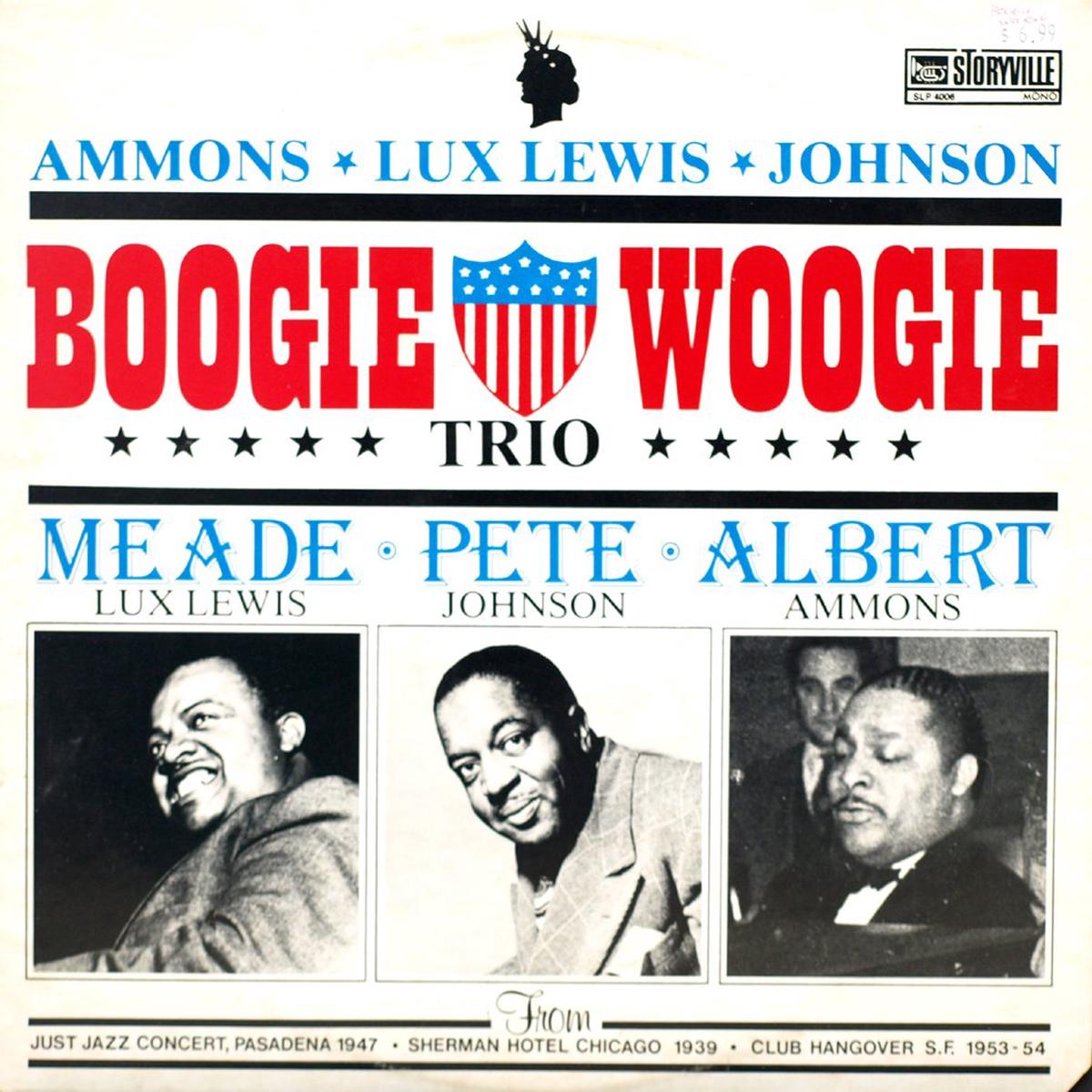 Albert Ammons & Meade Lux Lewis & Pete Johnson  Boogie Woogie Trio LP