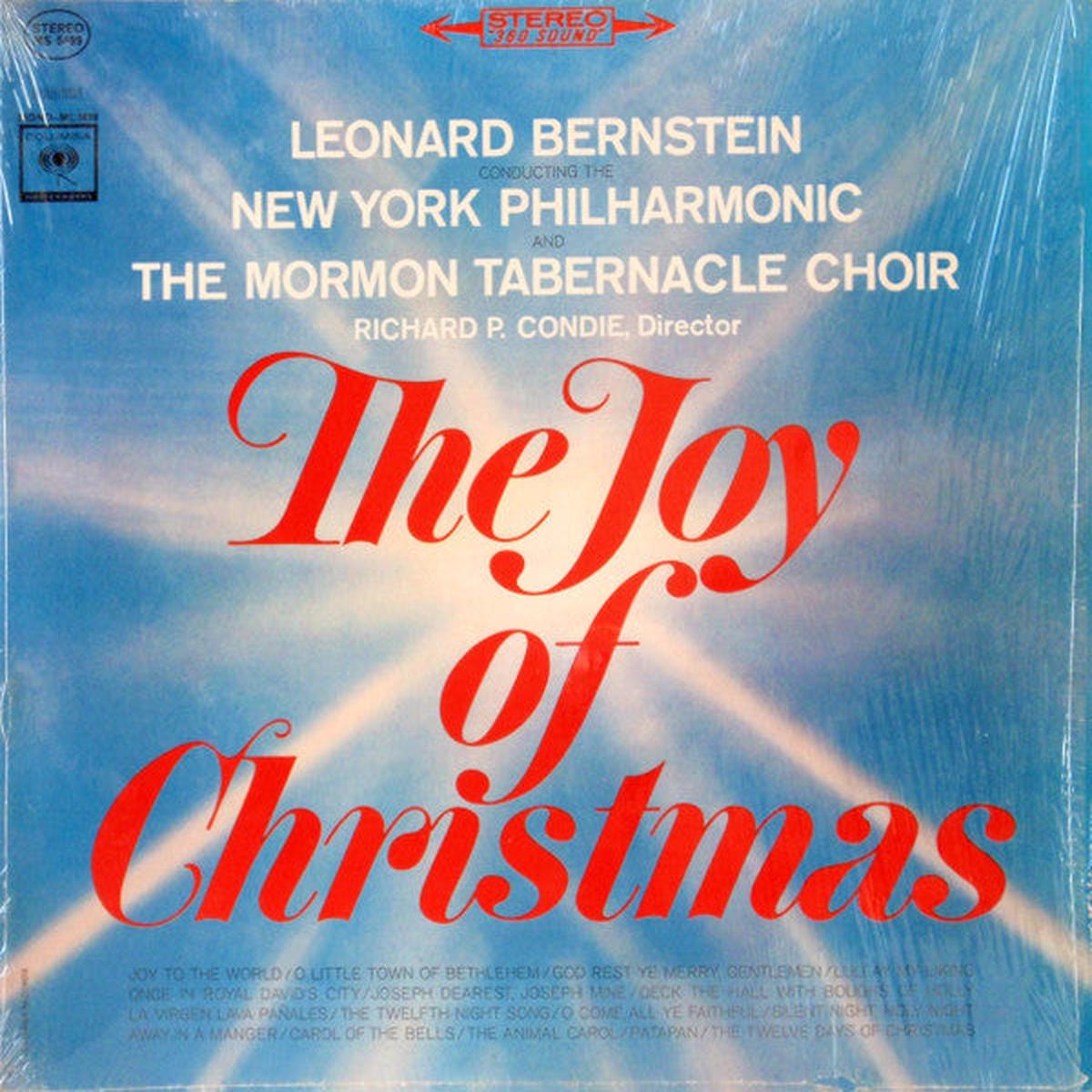 Bernstein Conducting The New York Philharmonic And The Mormon Tabernacle Choir* : Richard P. Condie - The Joy Of Christmas (Vinyl, VG)