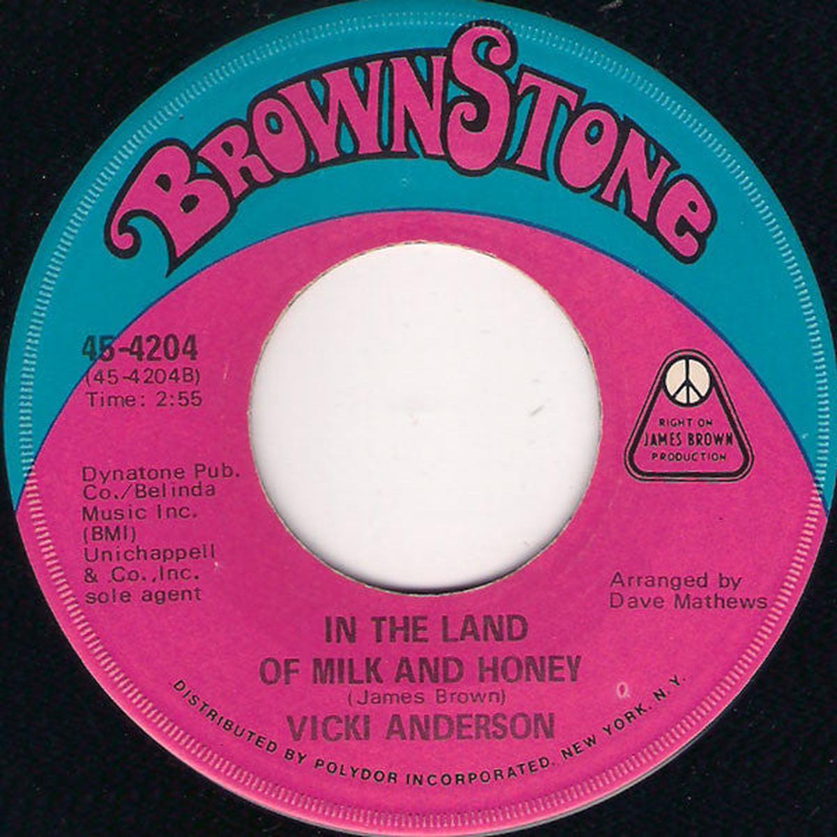 Vicki Anderson - I'll Work It Out / In The Land Of Milk And Honey