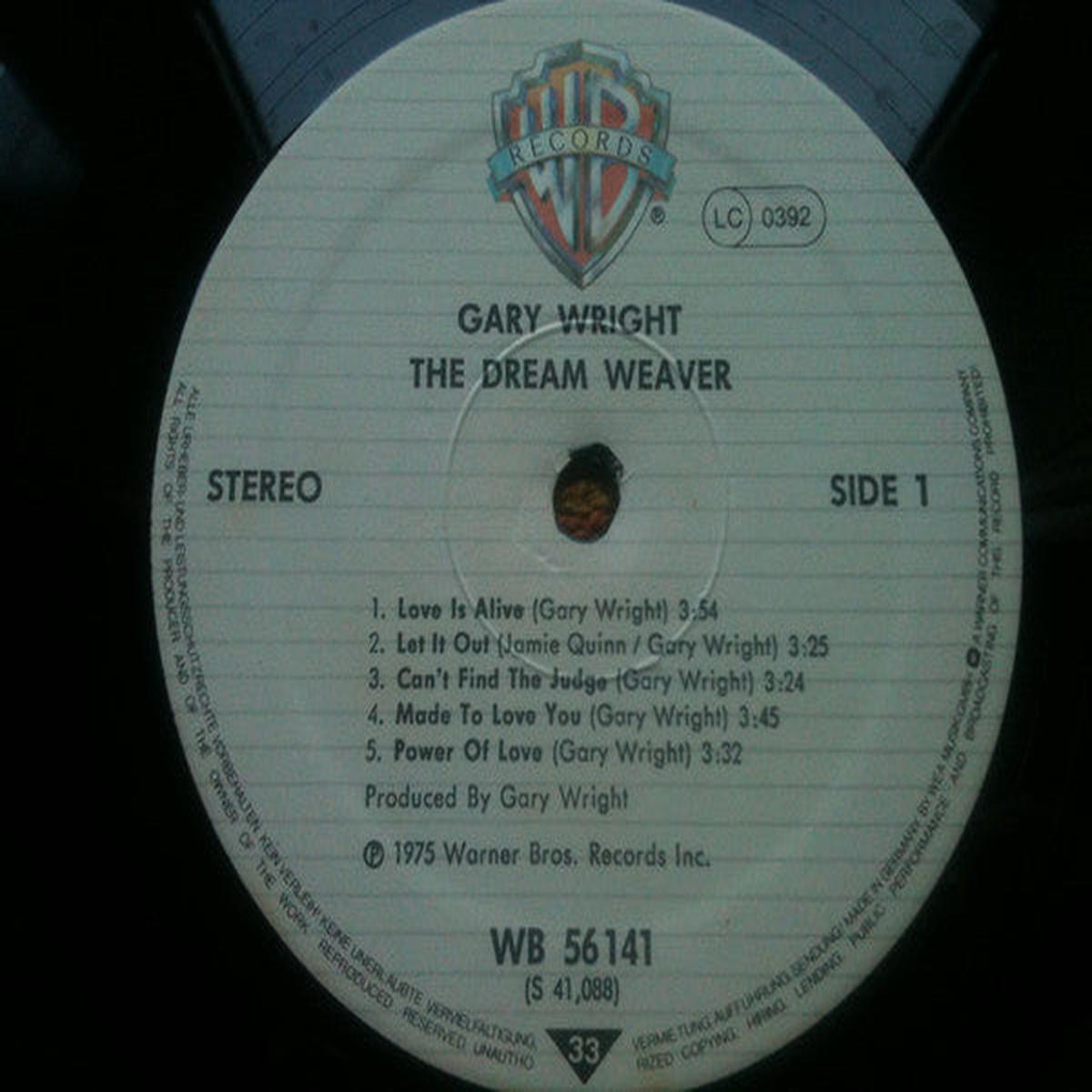 Wright, Gary - The Dream Weaver (VG+)
