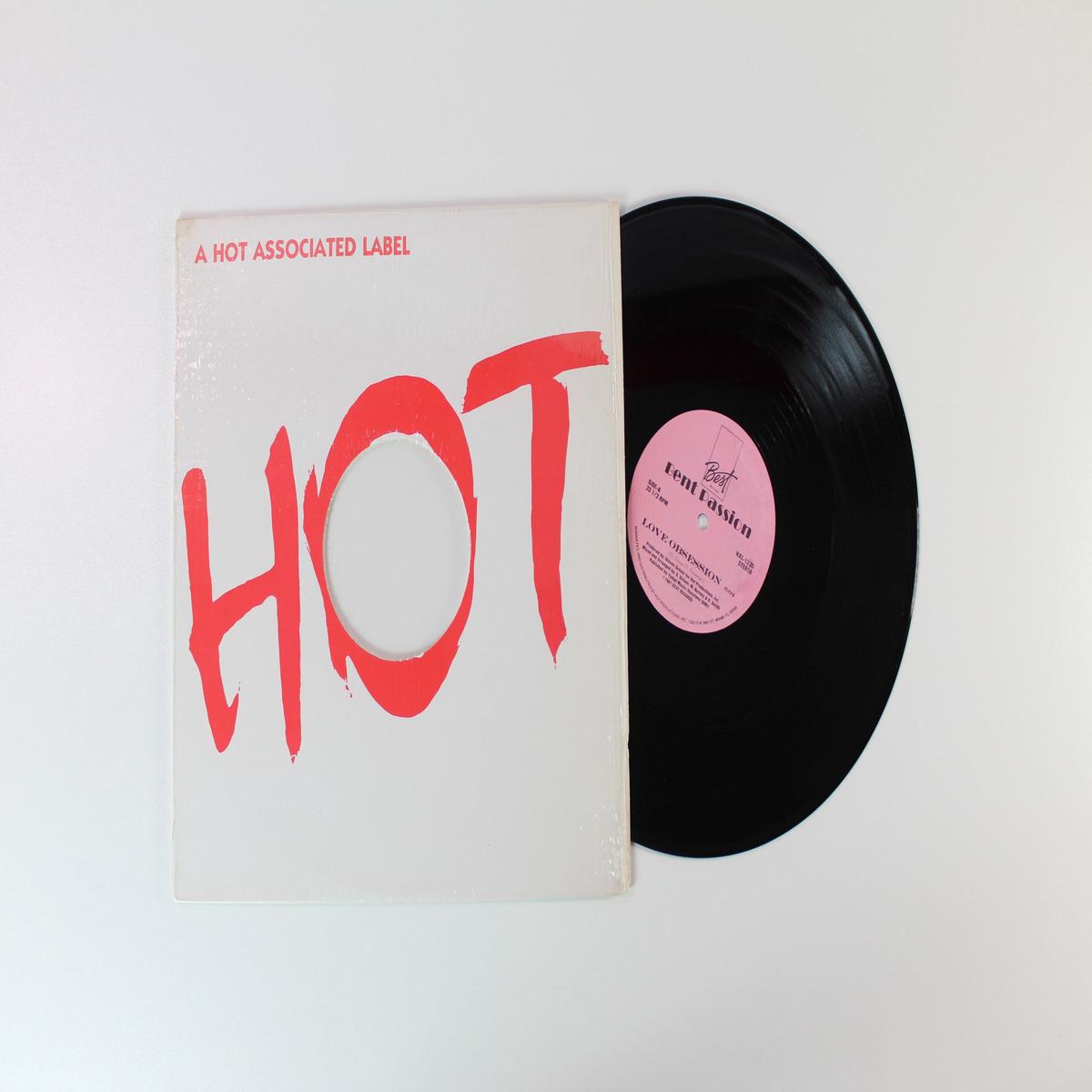 Bent Passion - Love Obsession on Best Records - 12 Single