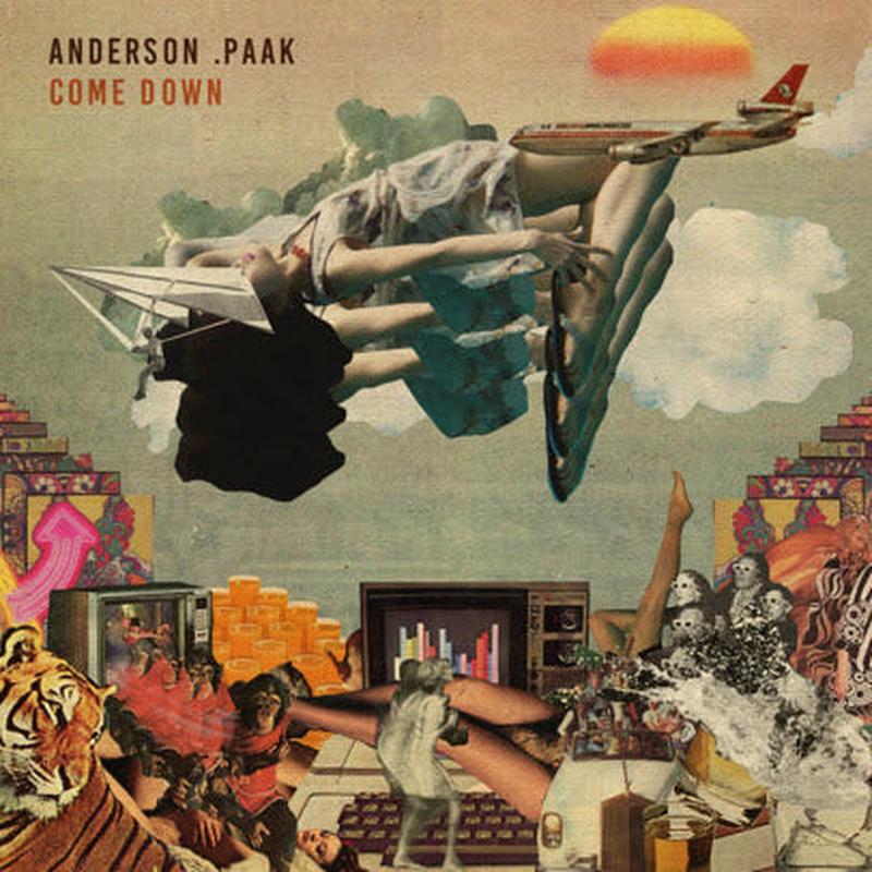 Anderson .Paak - Come Down - Single - 7" Translucent Sea Blue Vinyl  [Record Store Day 2025]