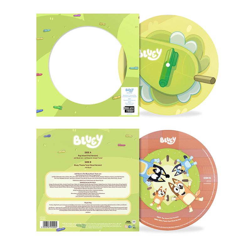 Bluey - 7" picture disc title TBC (RSD Black Friday 2024) - 7" - Picture Disc  [RSD Black Friday 2024]