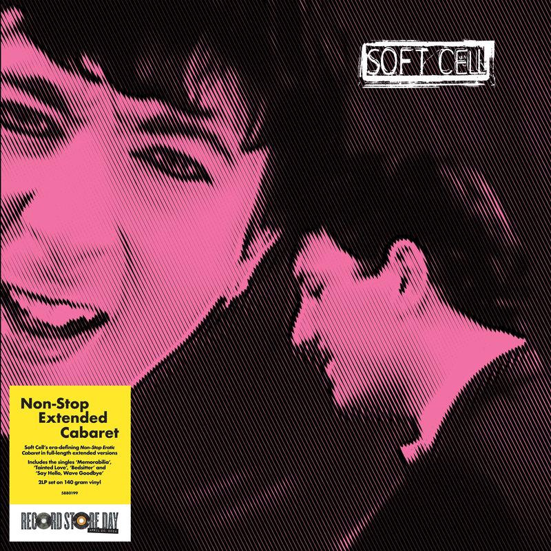 SOFT CELL - Non Stop Extended Cabaret - 2 LP - Black Vinyl  [RSD 2024]