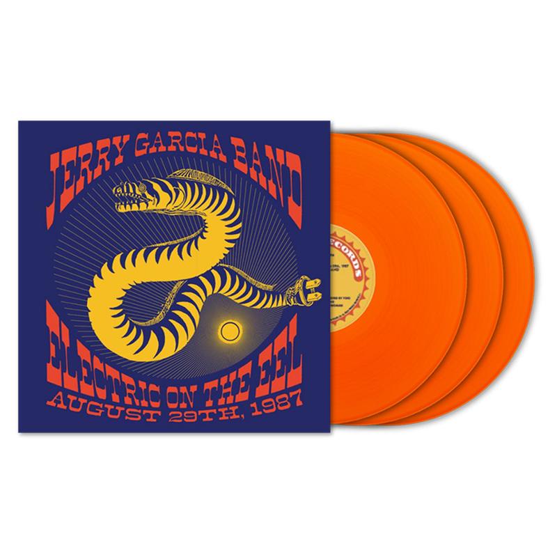 Jerry Garcia Band - Electric on the Eel: August 29th, 1987 - 3LP - Orange Sunshine Vinyl  [RSD Black Friday 2024]