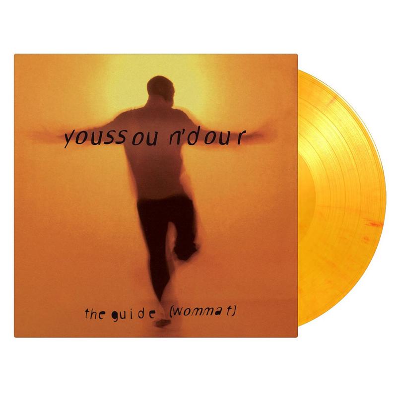YOUSSOU N'DOUR - The Guide (Wommat) [2024 Reissue] - 2LP - 180g Yellow, Red & Orange Marbled Vinyl