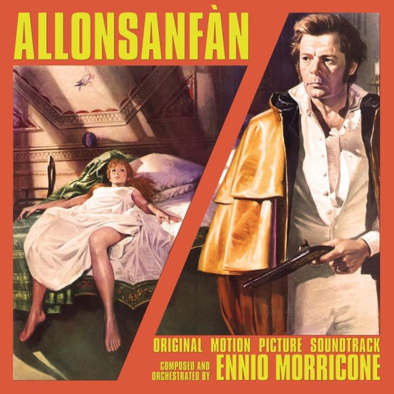 ENNIO MORRICONE - Allonsanfan OST - 1 LP - Clear Red Vinyl  [RSD 2024]