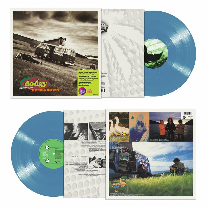 Dodgy - Homegrown 30th Anniversary - 1LP - 140g Campervan Blue Vinyl  [National Album Day 2024]