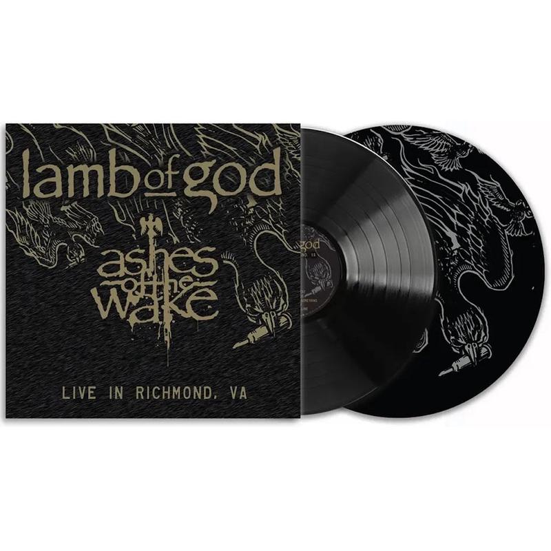 Lamb Of God - Ashes Of The Wake (Live In Richmond, VA) - 2LP - Black Vinyl + etching (side D)  [RSD Black Friday 2024]
