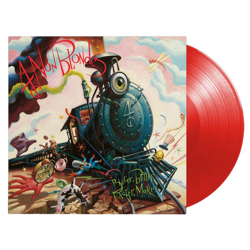 4 NON BLONDES - Bigger, Better, Faster, More! (Reissue) - LP - Red Vinyl