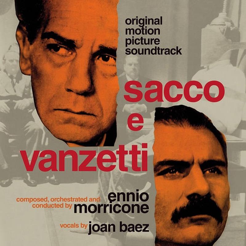 ENNIO MORRICONE (FEAT JOAN BAEZ - Sacco e Vanzetti OST - 1 LP - Clear Vinyl  [RSD 2024]