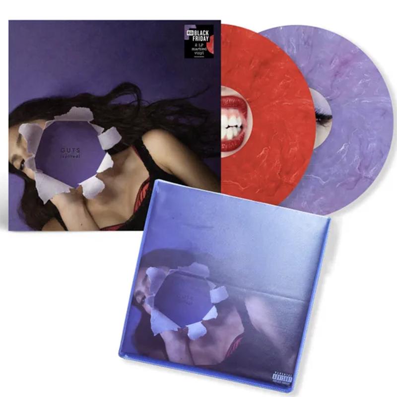 Olivia Rodrigo - GUTS (Spilled) - 2LP -  Special Edition Red & Purple Marble Vinyl Bonus tracks from Limited Editions  [RSD Black Friday 2024]