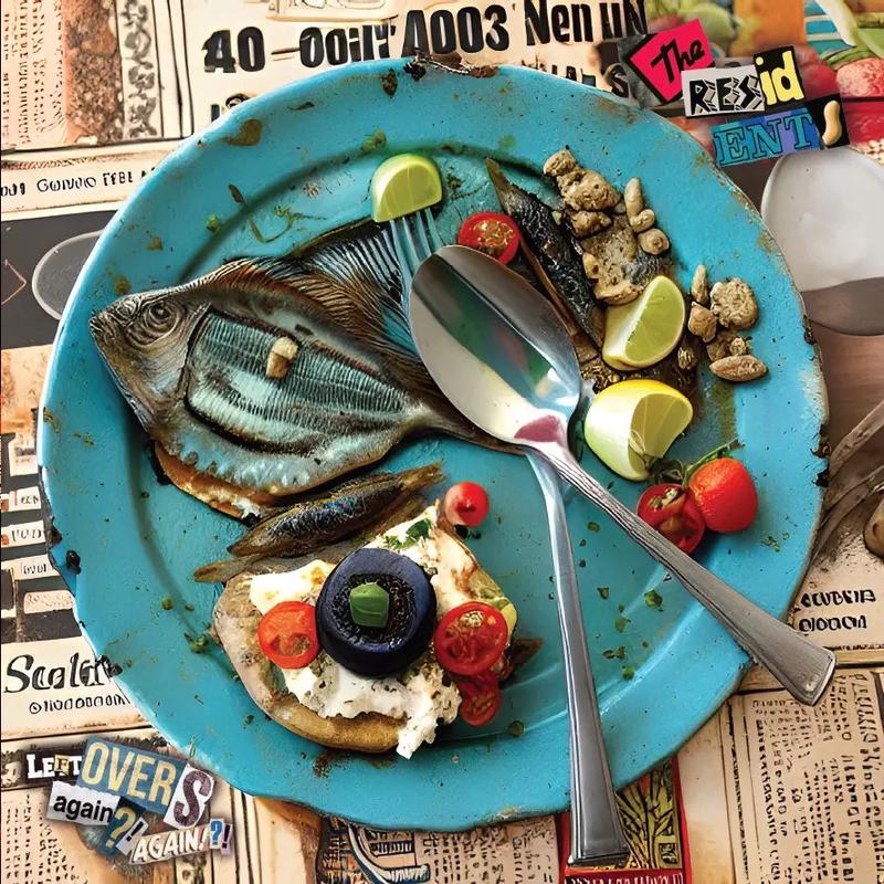 THE RESIDENTS - LEFTOVERS AGAIN!? AGAIN!?!?! - 1 LP - Black Vinyl  [RSD 2024]
