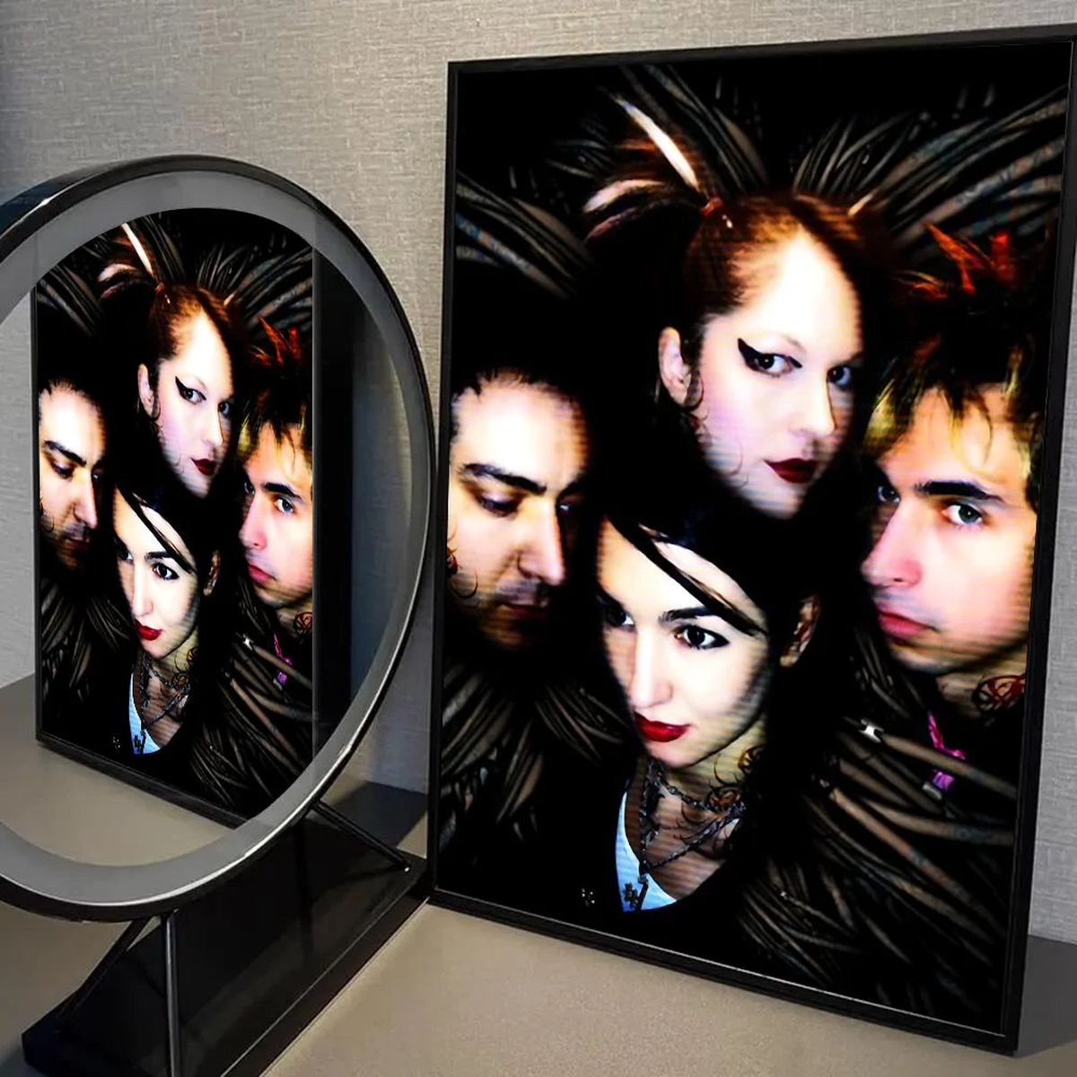 1PC Famous Punk Bands M-Mindless Self Indulgence Poster Self-adhesive Art Waterproof Paper Sticker Coffee House Bar Room Wall - z10 | 10x15cm No Frame