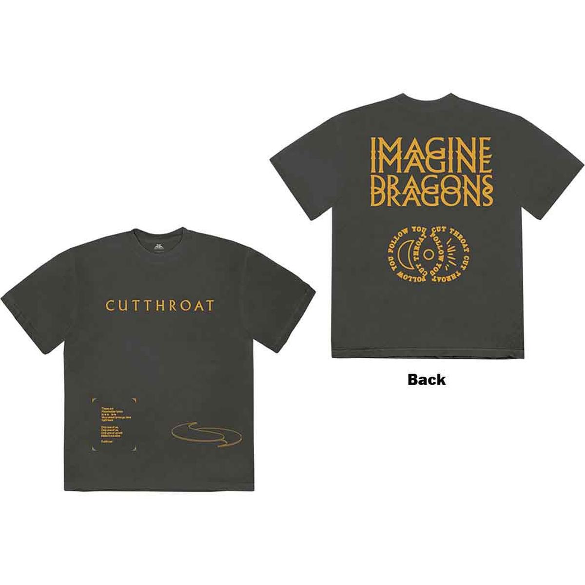 Imagine Dragons Cutthroat Symbols - Grey | M