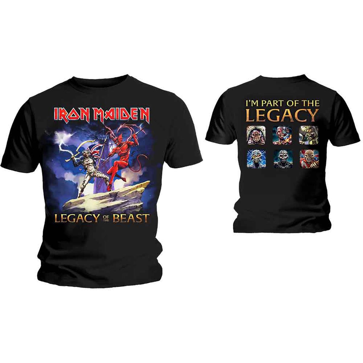 Iron Maiden Legacy Beast Fight - Black | S