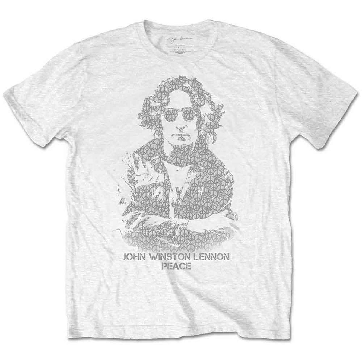 John Lennon Peace - White | L