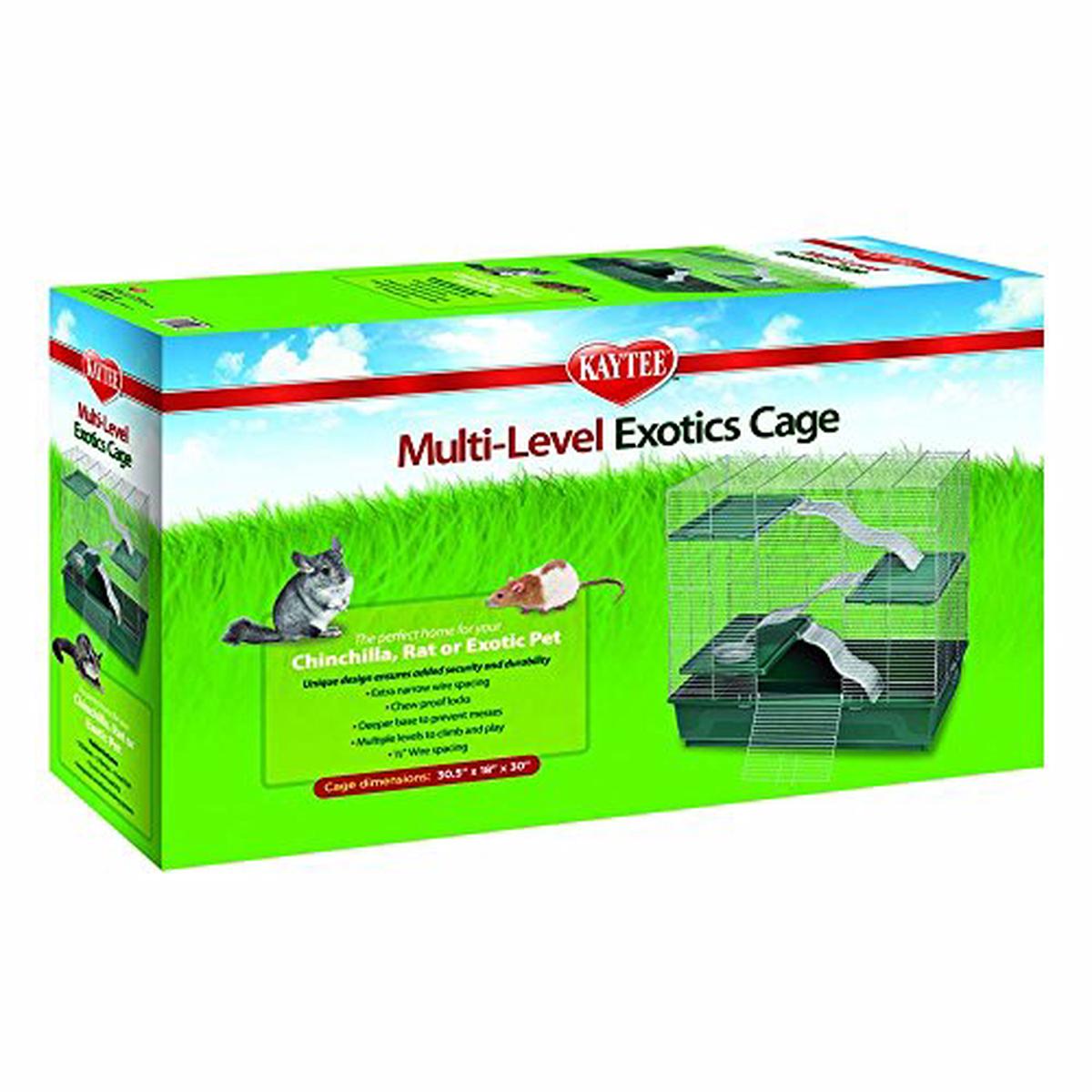 Kaytee 100513101 My First Home 30 X 18 Multilevel Exotics - Default Title