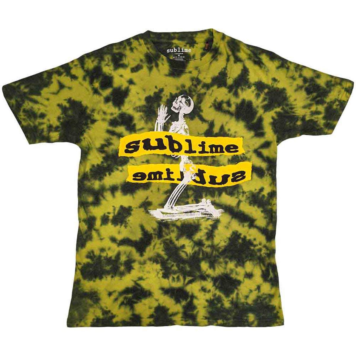 Sublime Praying Skeleton - Yellow | S