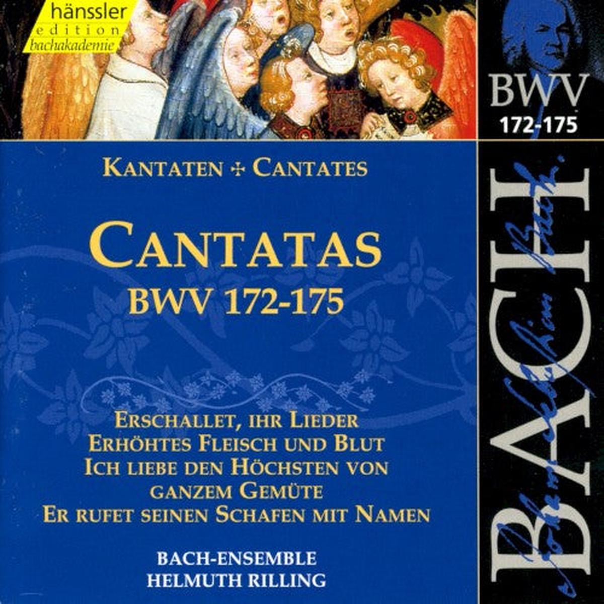 Bach / Gachinger Kantorei / Rilling- Sacred Cantatas Bwv 172-175 (CD)