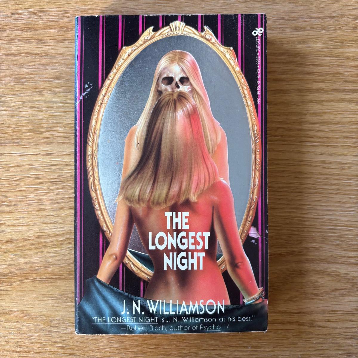 J.N. Williamson - The Longest Night - First Edition