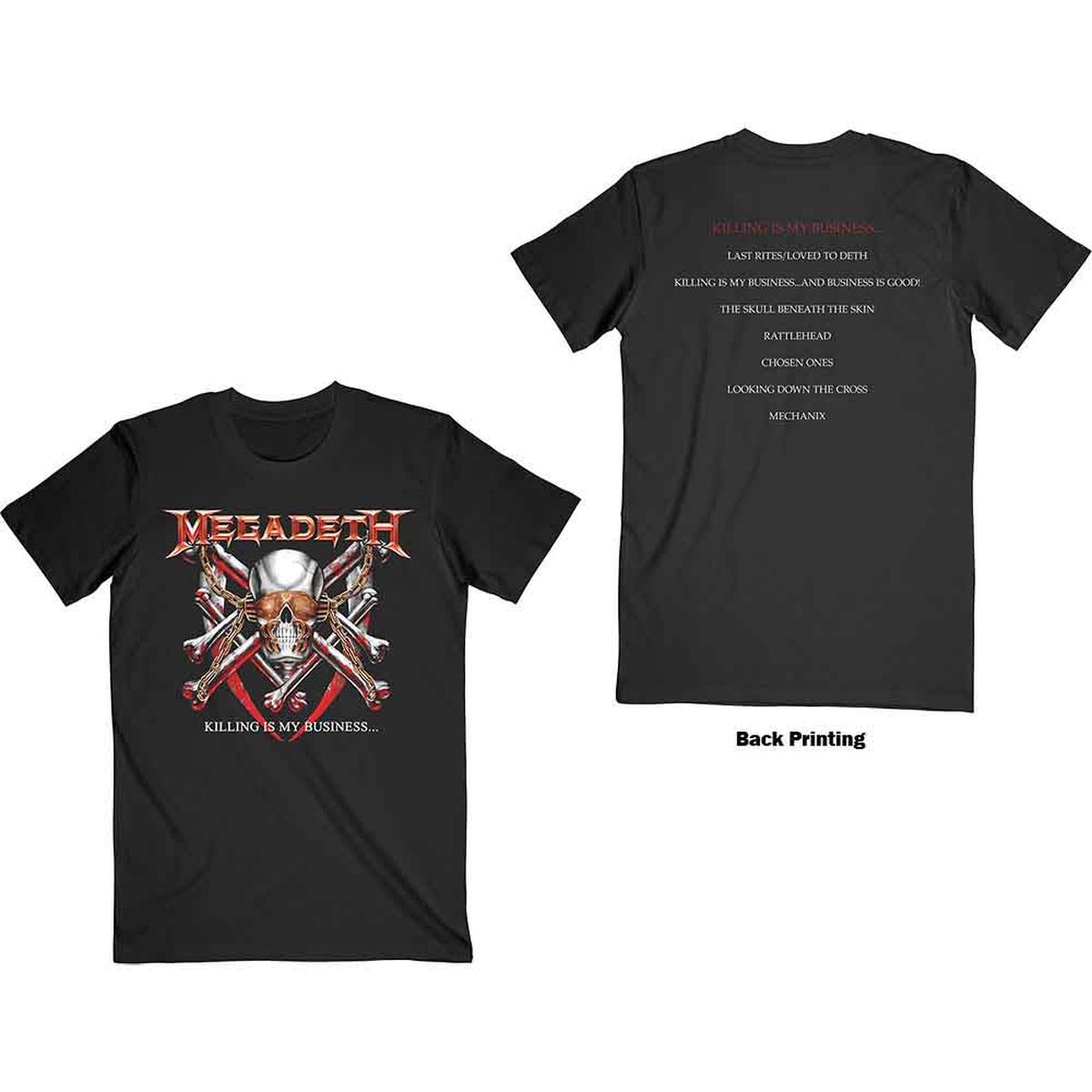 Megadeth Killing Is My Business - Black | XL