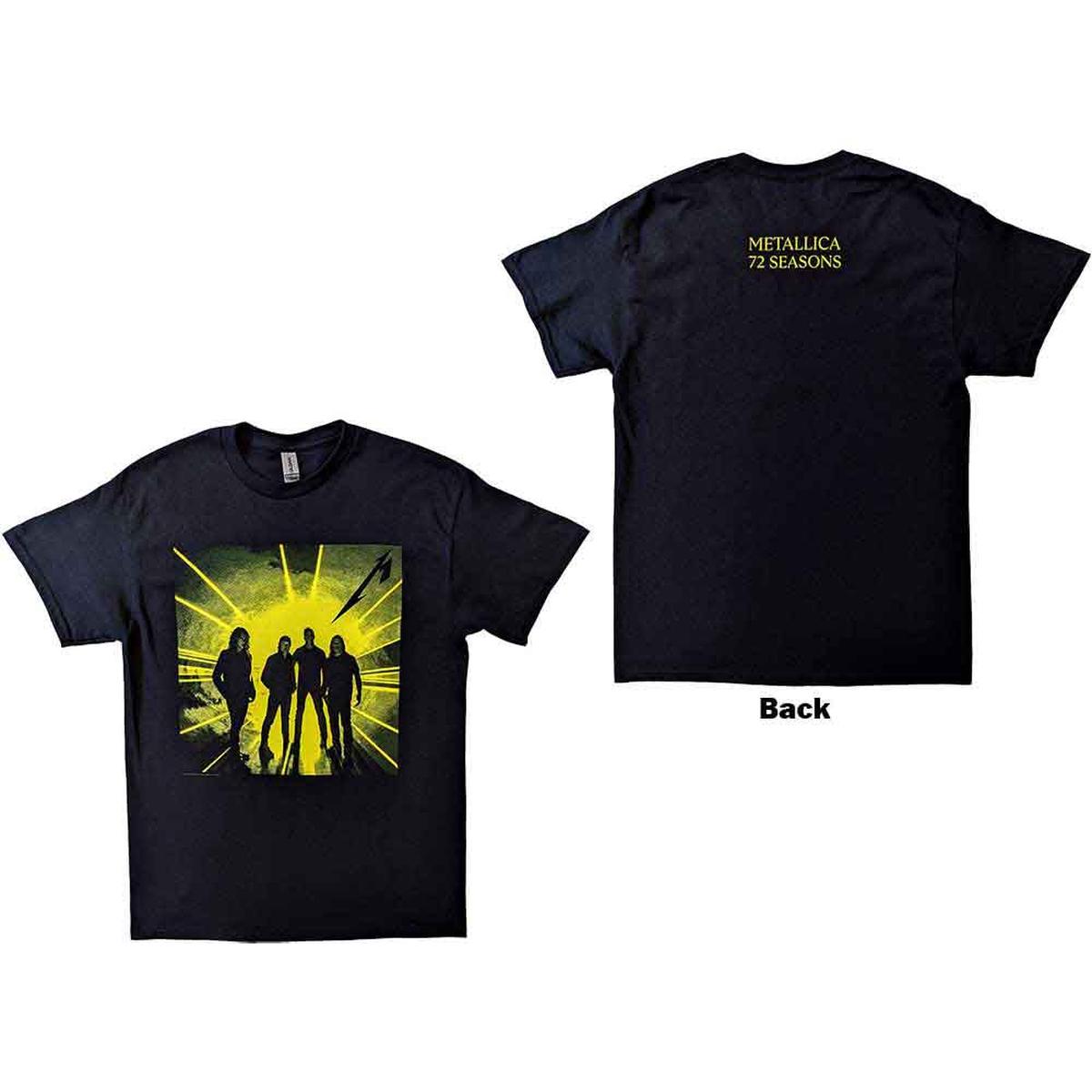 Metallica 72 Seasons Burnt Strobe - Black | 2XL