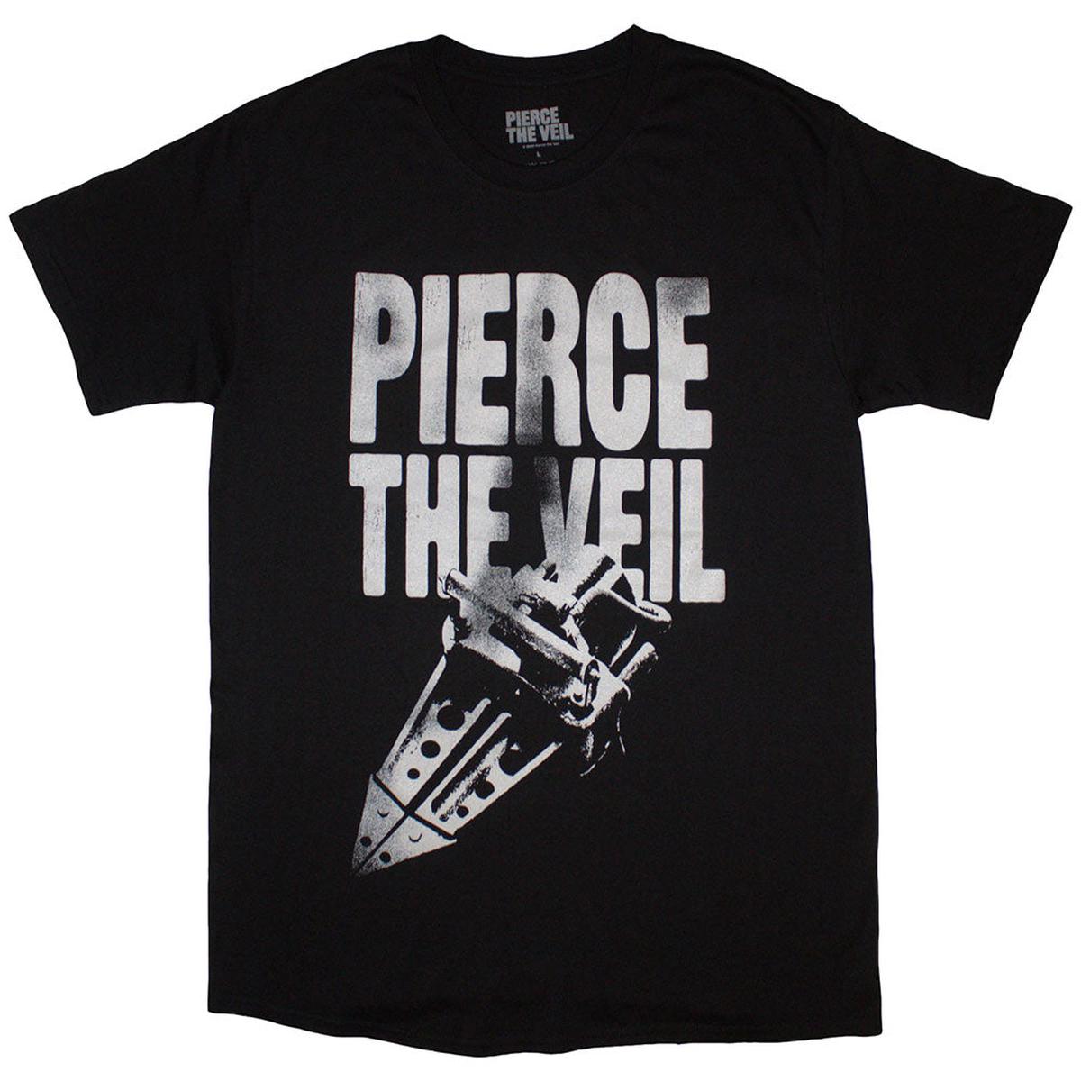 Pierce The Veil Large Text - Black | L