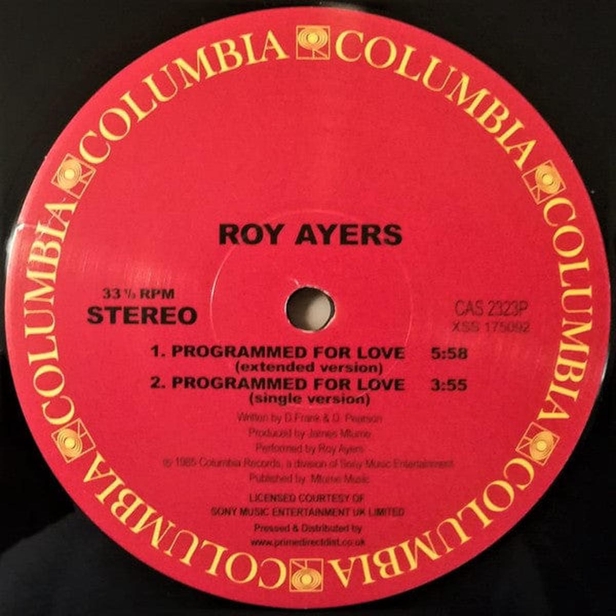 Roy Ayers - Programmed For Love (12")