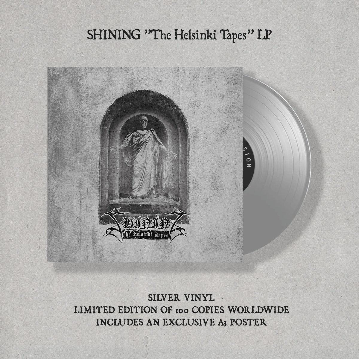 SHINING: The Helsinki Tapes LP (gatefold, various colours) *new* - Silver vinyl