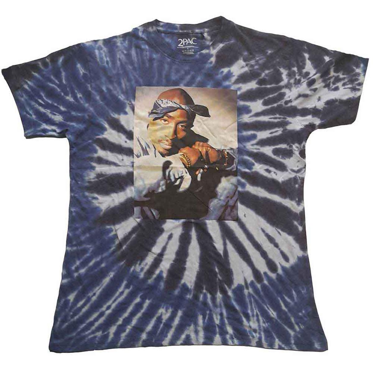 Tupac Photo Swirl - Blue | XL