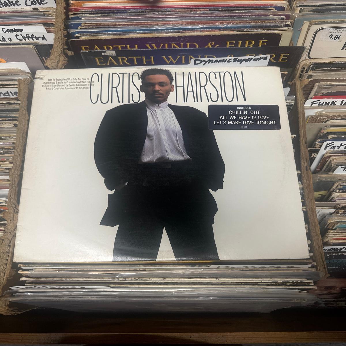 Curtis Hairston  Curtis Hairston Vinyl LP (SP) Near Mint/VG+