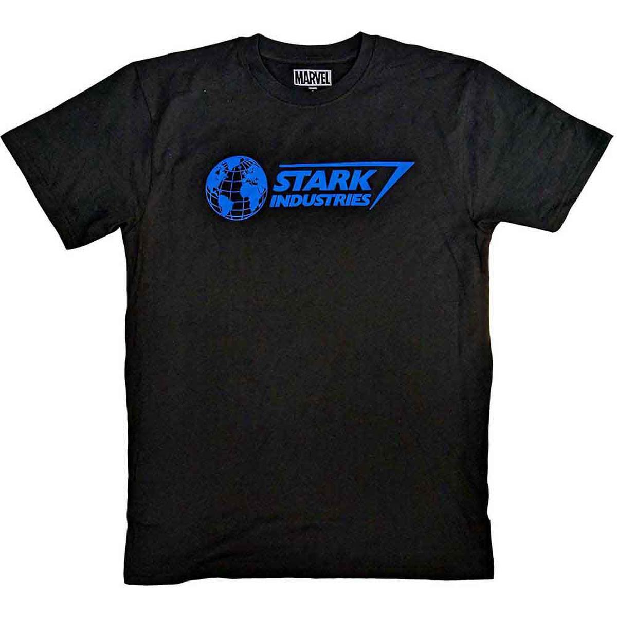 Marvel Comics Stark Industries Blue - Black | M