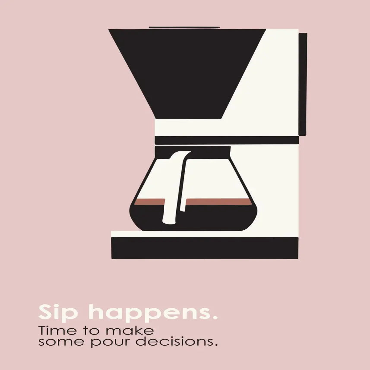 Modern Vintage Coffee Time Coffee Pot Espresso Girls Cat Art Poster Canvas Painting Wall Prints Picture for Cafe Bar Home Decor - 15 | 50X70cm Unframed