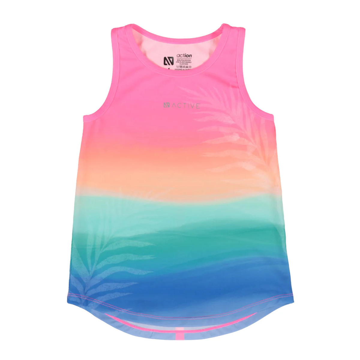 Ombre Athletic Tank Top - 8
