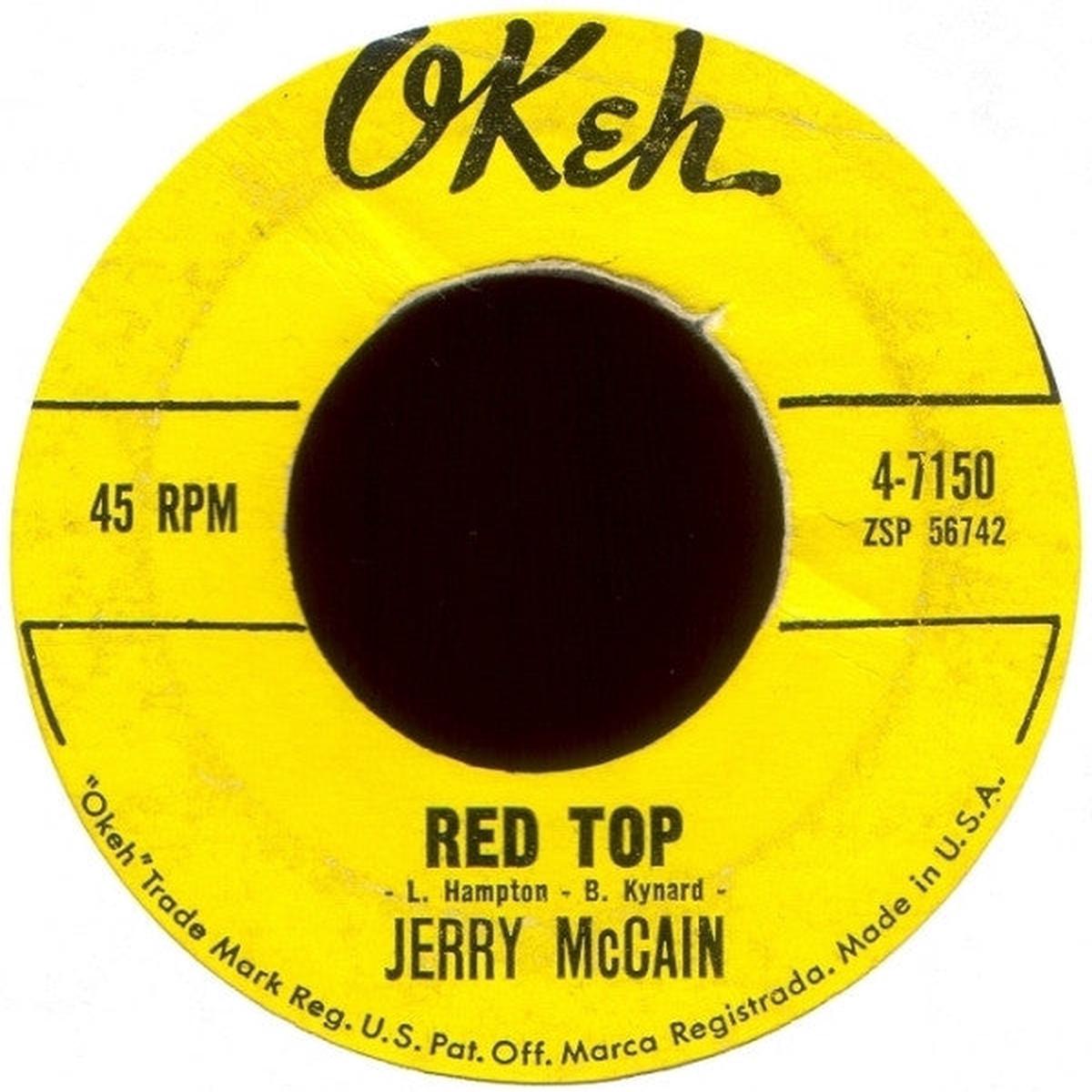 Jerry McCain - Red Top / Twist "62" (7", Single, Yel) (VG+)