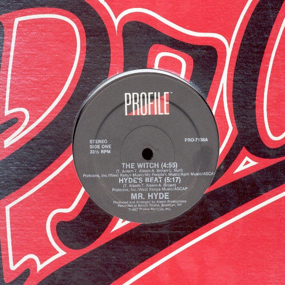 Mr. Hyde - The Witch / Hyde's Beat (12") (VG)