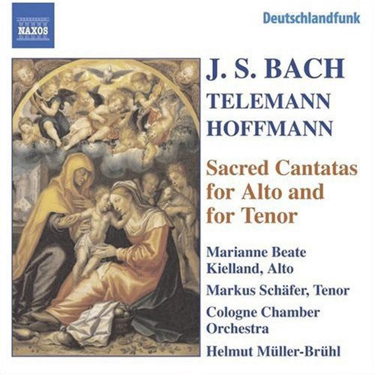 Bach/Telemann/Hoffmann- Sacred Cantatas for Alto & for Tenor (CD)