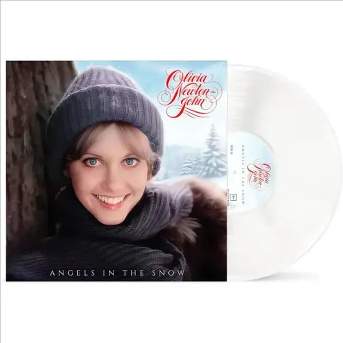 Olivia Newton-John "Angels In The Snow" LP (Snowy White Vinyl)