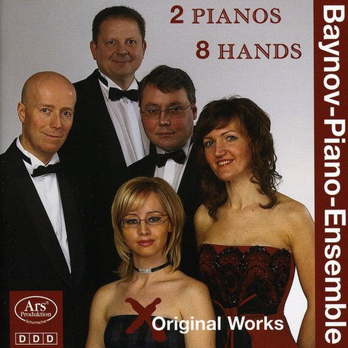 Baynov Piano Ensemble- Smetana Grainger Works for 2 Pianos 8 Hands (CD)