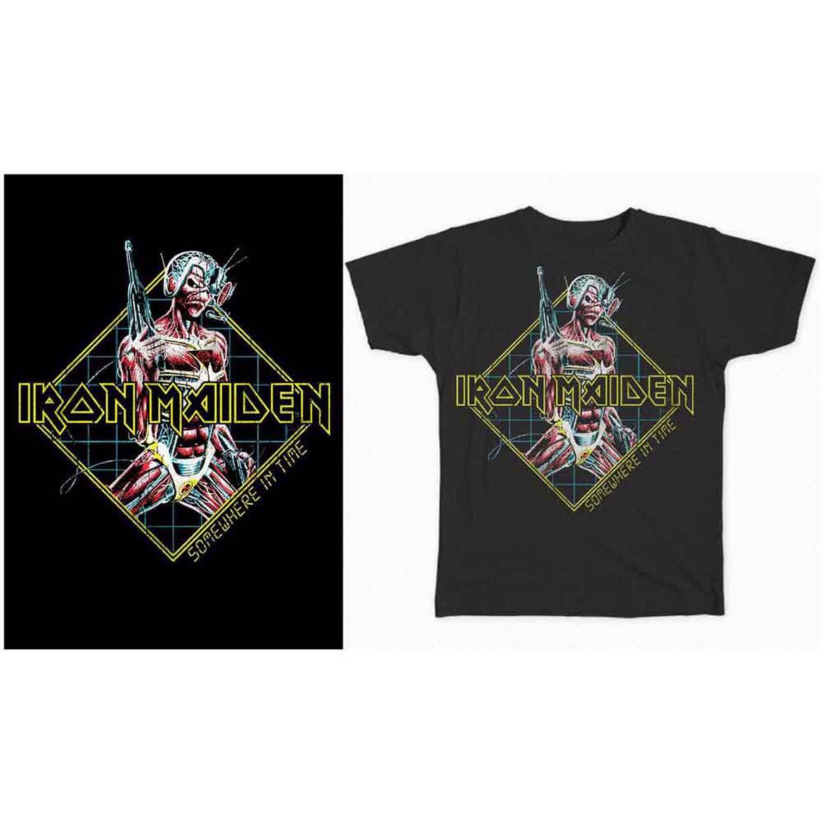 Iron Maiden Somewhere in Time Diamond - Black | XL
