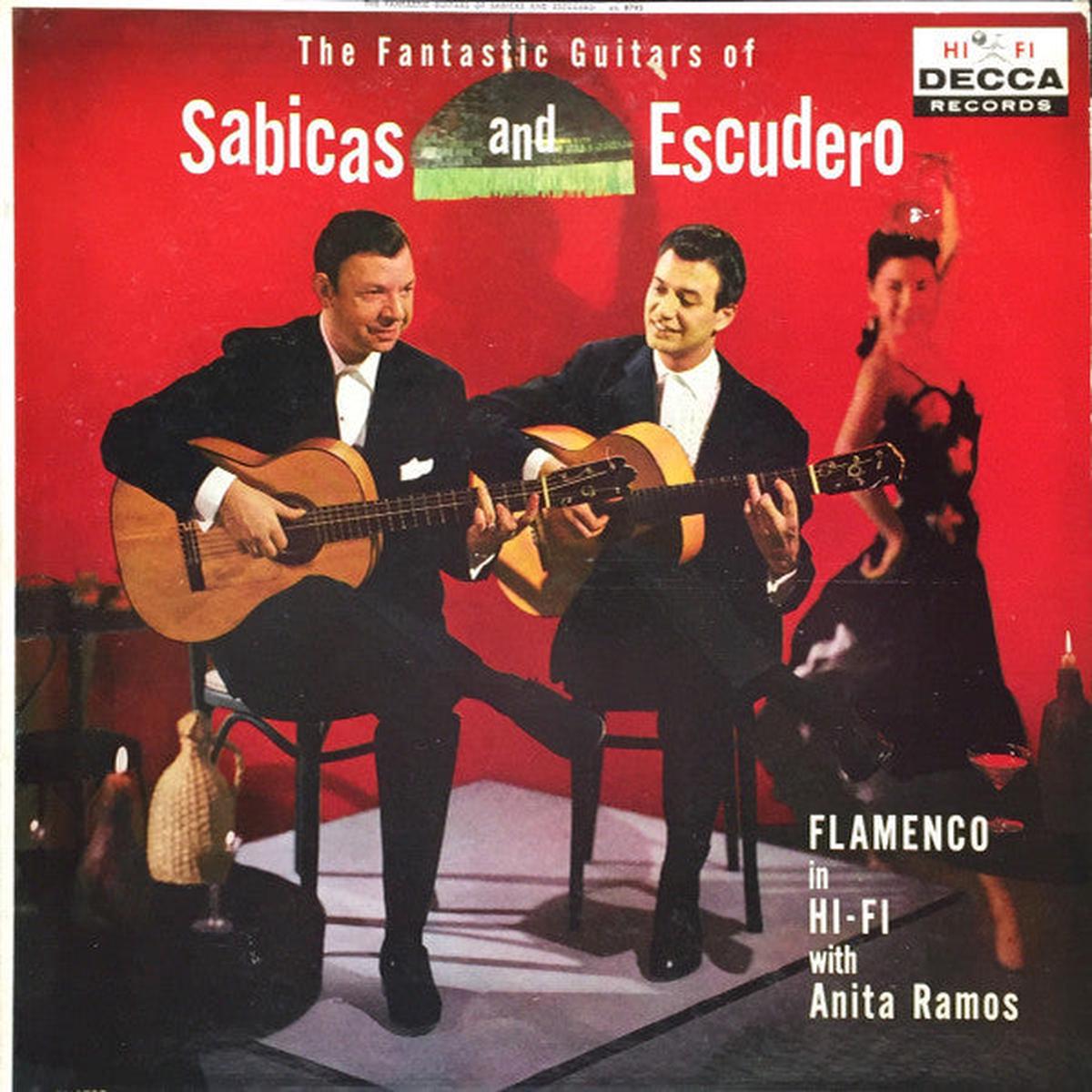 Sabicas And Mario Escudero - The Fantastic Guitars Of Sabicas And Escudero (LP, Mono) (VG)