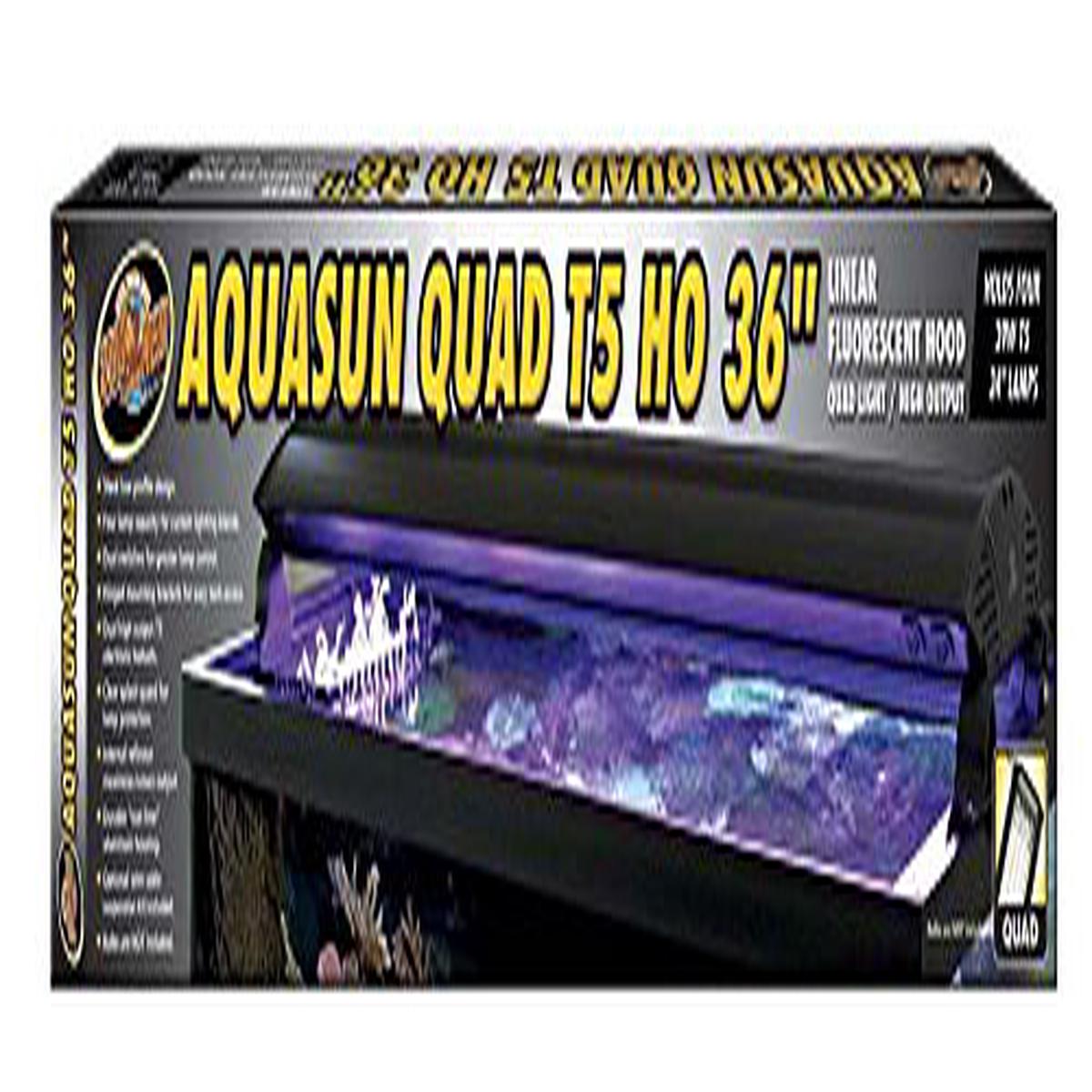 Zoo Med AF4-36 AQUASUN Quad T5 High Output Hood (36inch) - Default Title