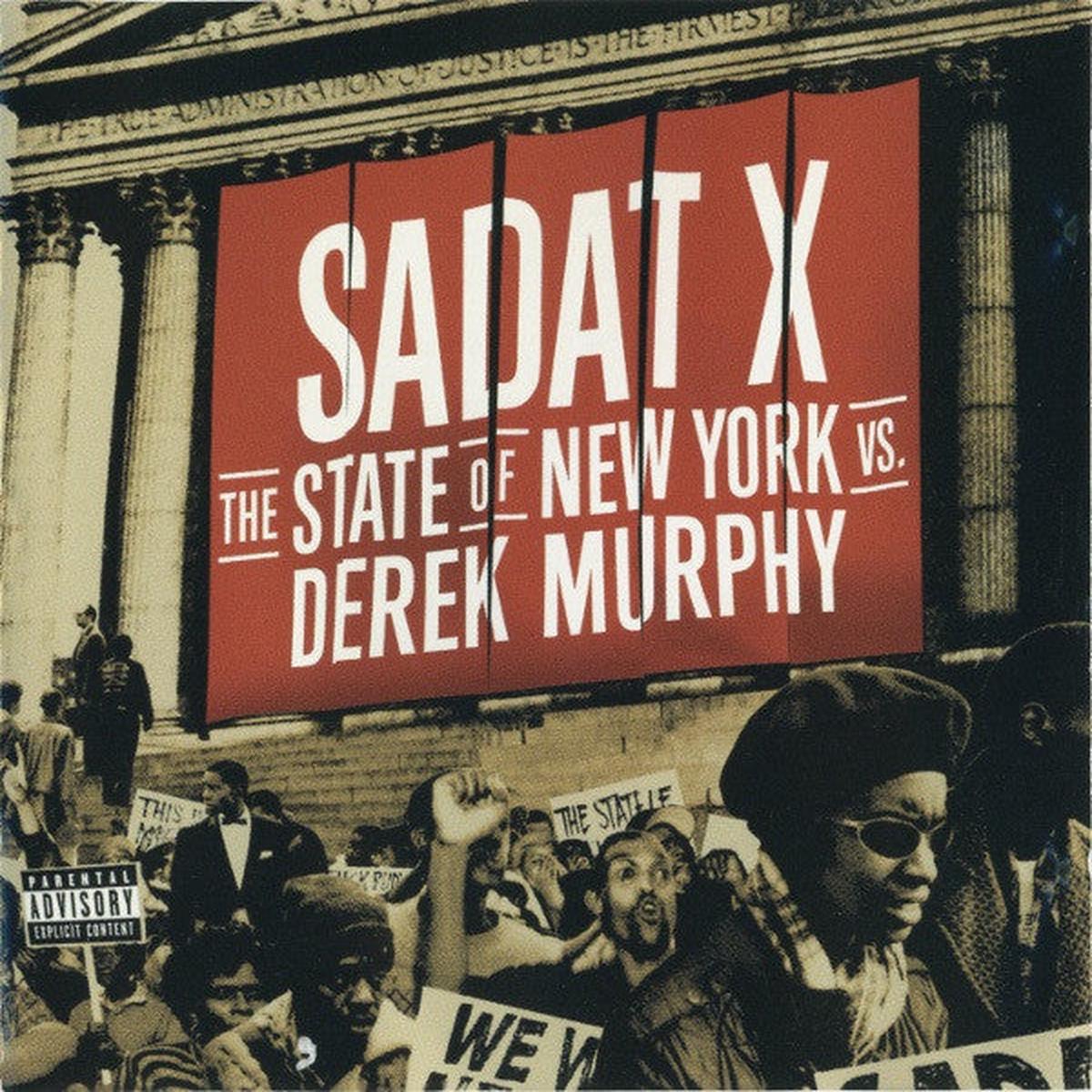 Sadat X  The State Of New York vs. Derek Murphy CD Mint Condition