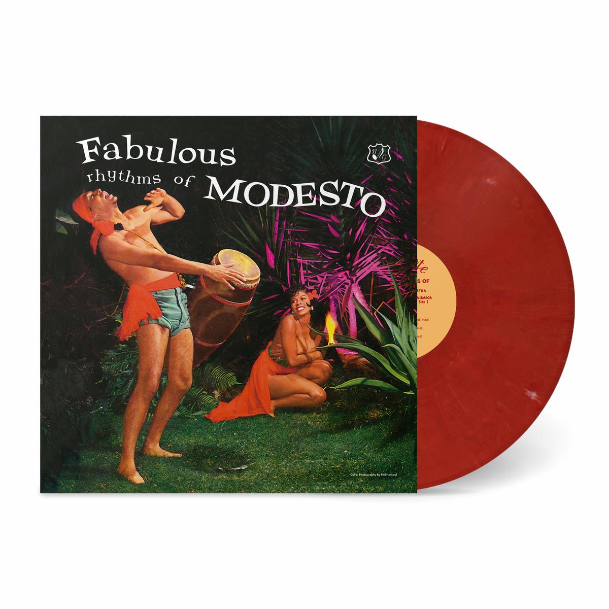 Fabulous Rhythms of Modesto - Sangre de Chango Red Colored Vinyl