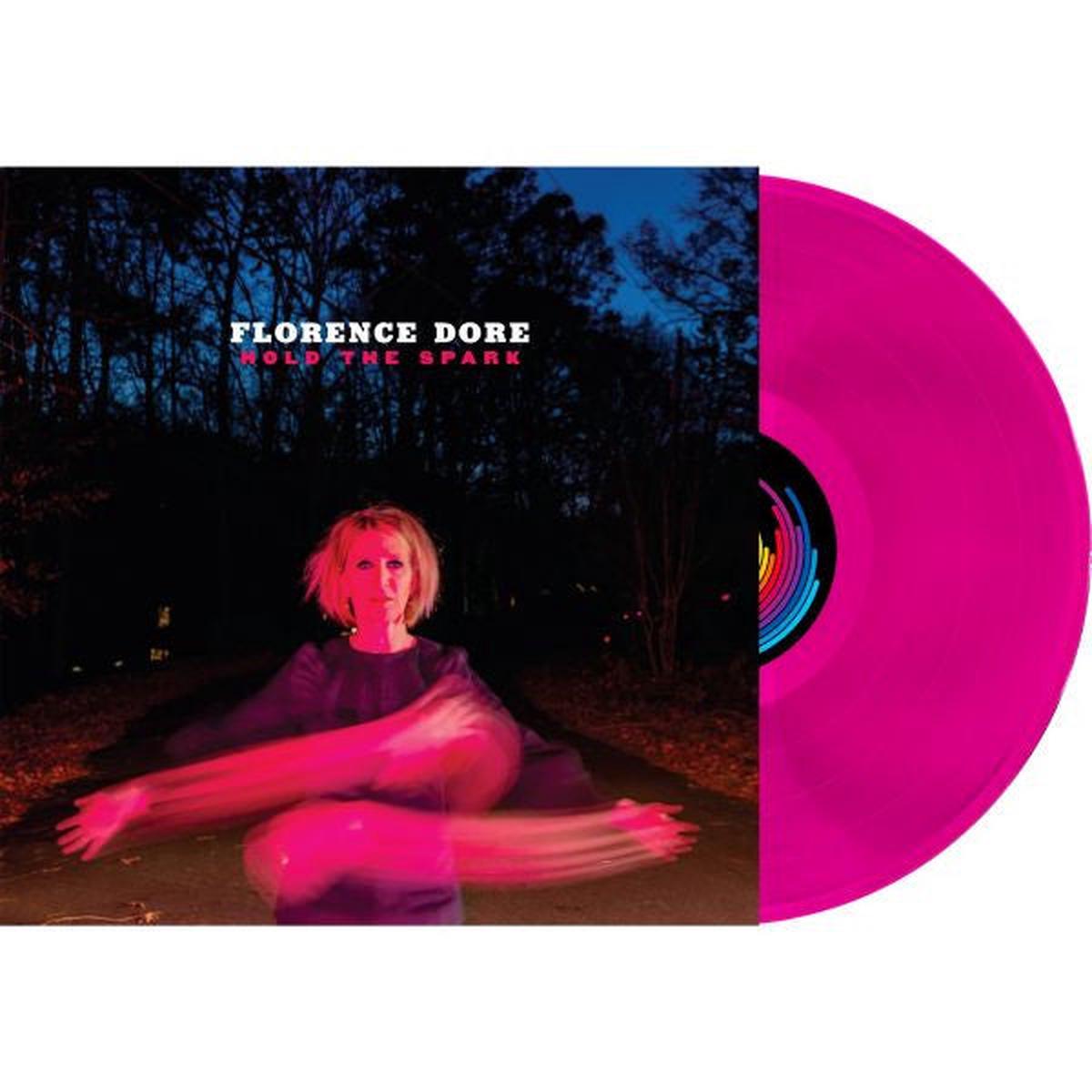 PRE-ORDER: Florence Dore "Hold The Spark" LP (Neon Jazzberry Vinyl)