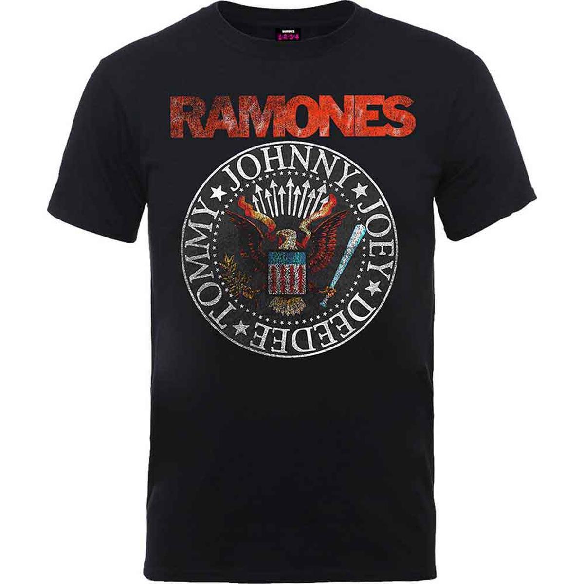 Ramones Vintage Eagle Seal - Black | M